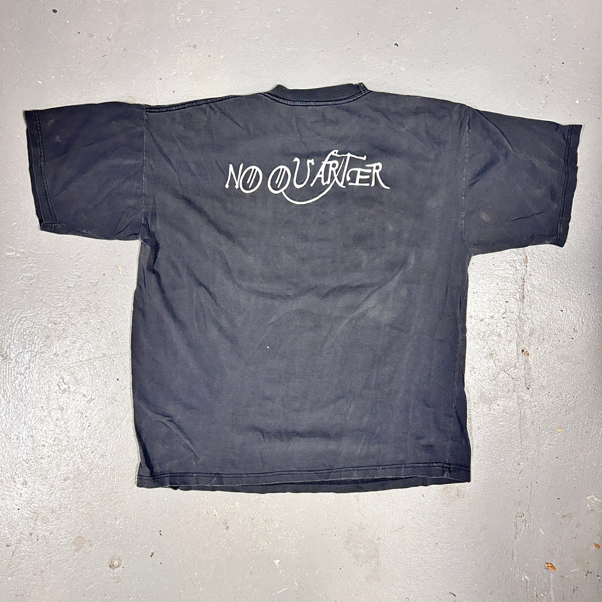 Vintage 1990s Led Zeppelin "Unledded" No Quarter Backstage Pass Winterland GraphicT-Shirt