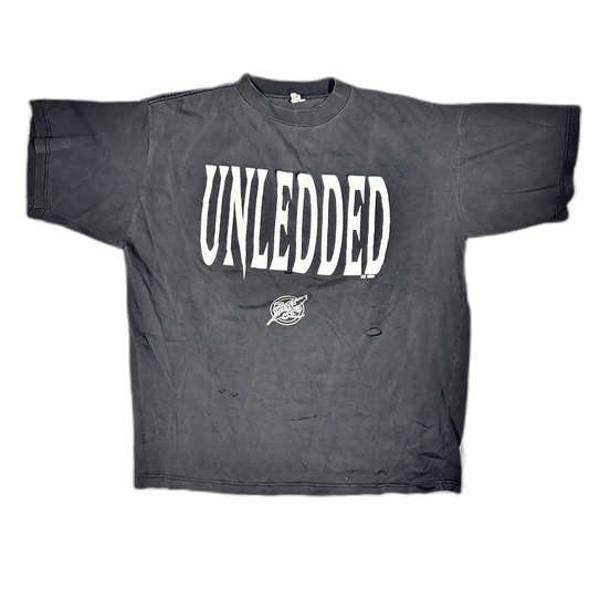 Vintage 1990s Led Zeppelin "Unledded" No Quarter Backstage Pass Winterland GraphicT-Shirt