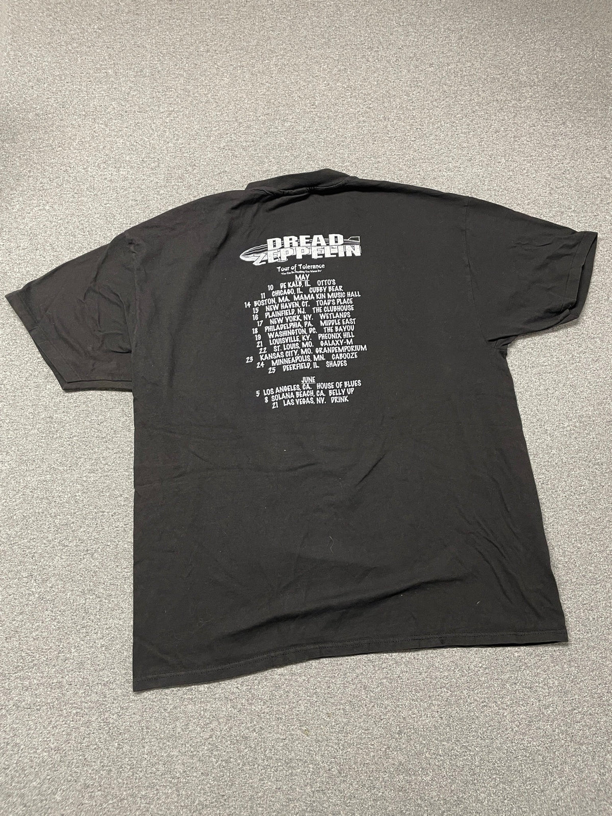 Vintage Dread Zeppelin Band T-Shirt