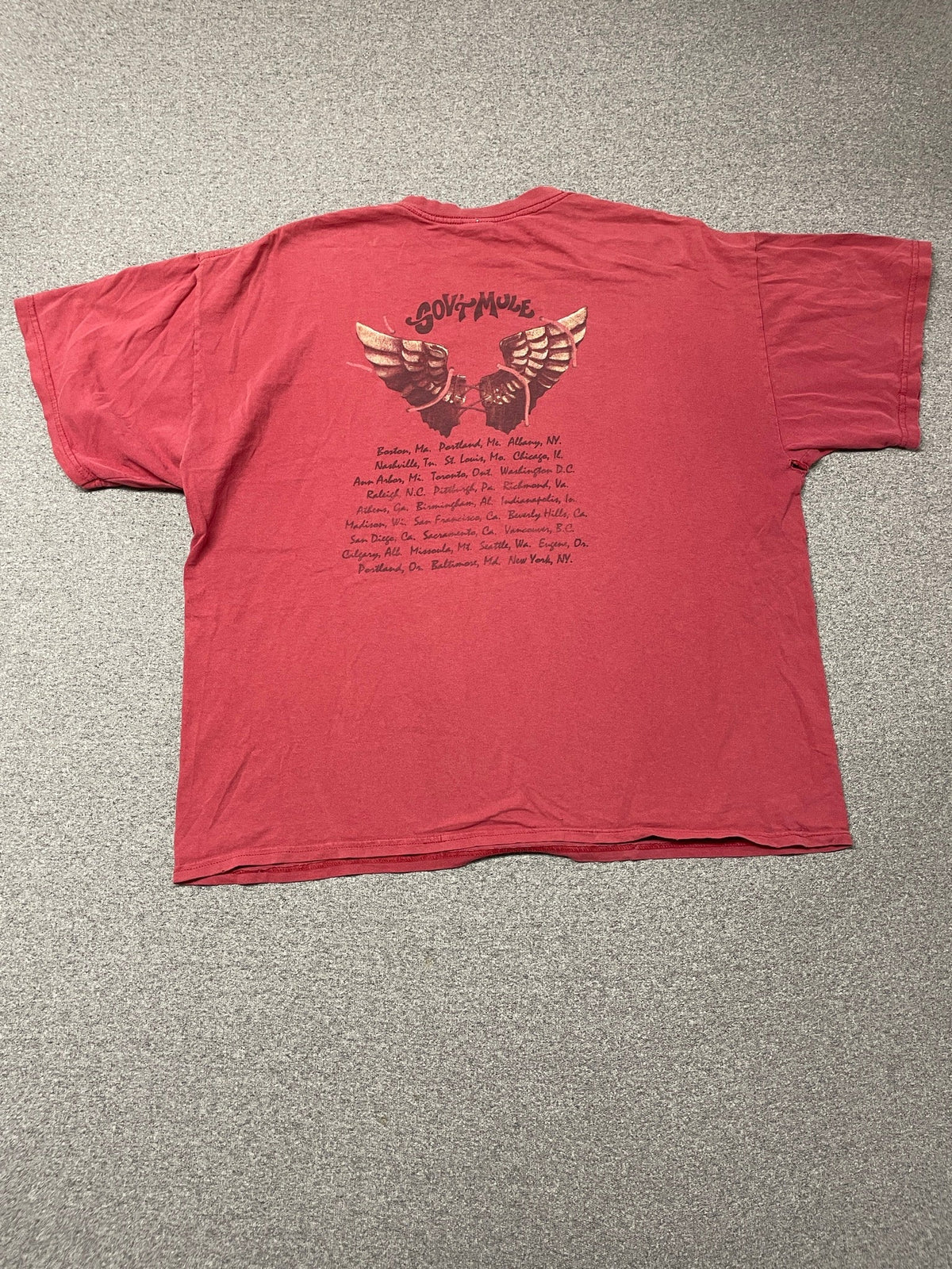Vintage 00s Gov't Mule "Deja Voodoo" Band T-Shirt