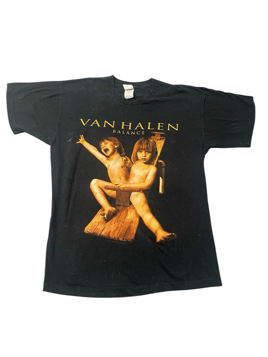 Vintage 90s Van Halen Balance Tour Band T-Shirt