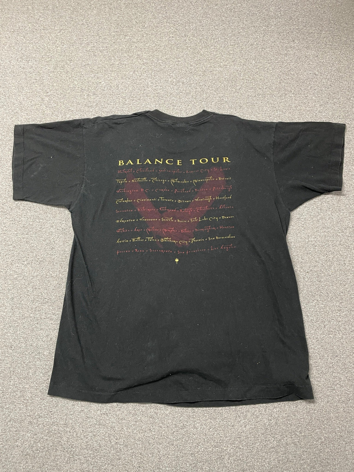 Vintage 90s Van Halen Balance Tour Band T-Shirt