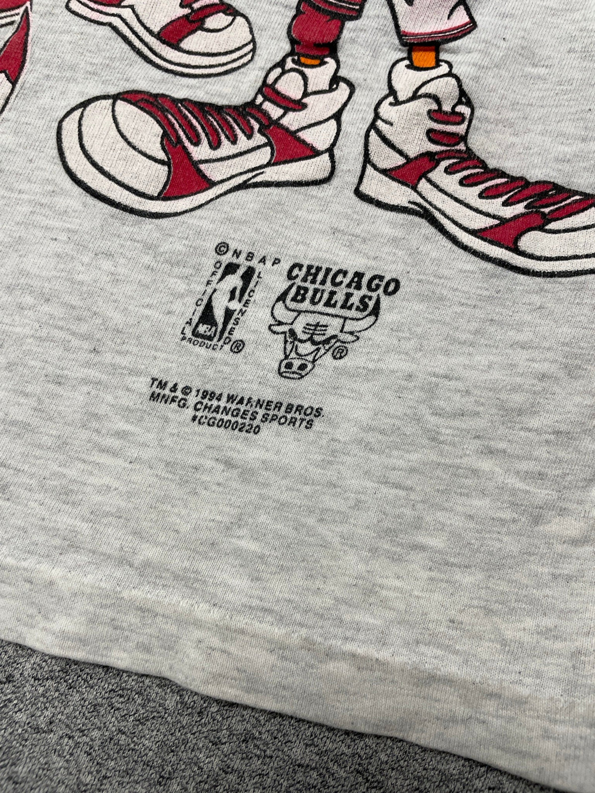 Vintage 90s Chicago Bulls NBA Looney Tunes T-Shirt