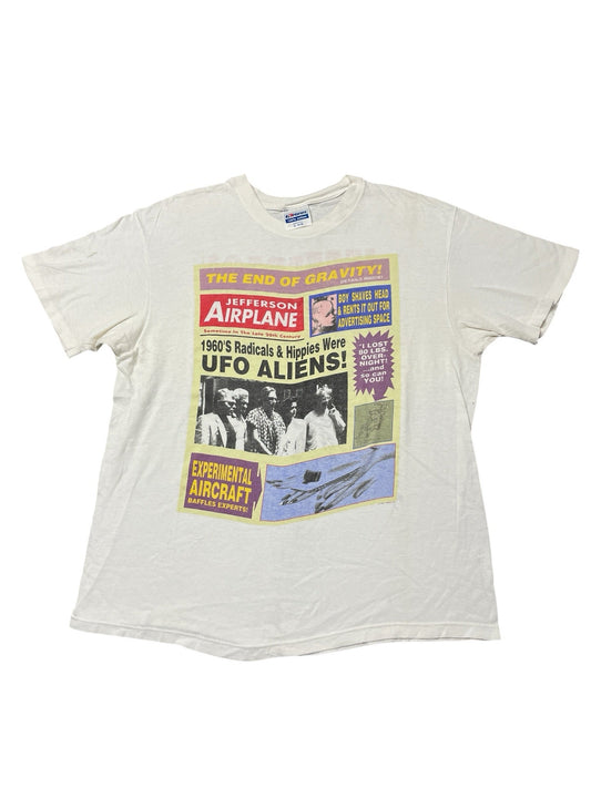 Vintage 1989 Jefferson Airplane 80s Band Tour T-Shirt