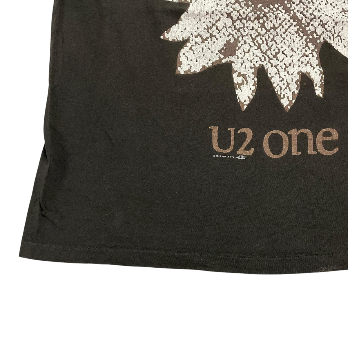 1992 U2 "One" Vintage 90s Single Stitch Band T-Shirt