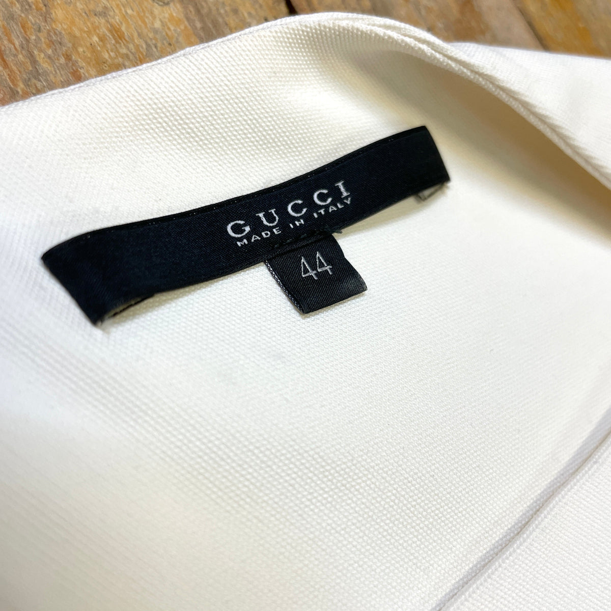 @Gucci Vintage Designer Boat Neck Structured Top Tops Public Butter 