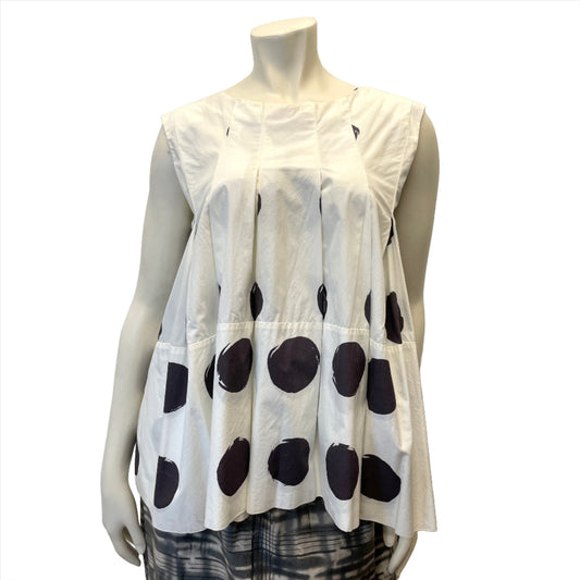 @Marni Vintage Polkadot Designer Summer Top Size Tops Public Butter 