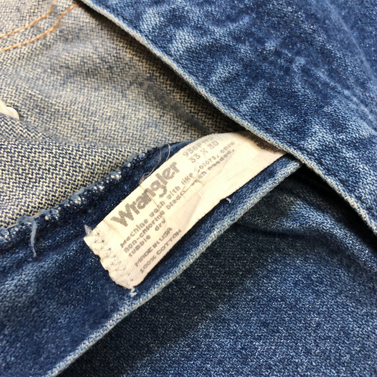 Wrangler True Blue Straight Leg Vintage Mid-Rise Jeans Made In USA 32" Waist Bottoms Black Market Toronto 